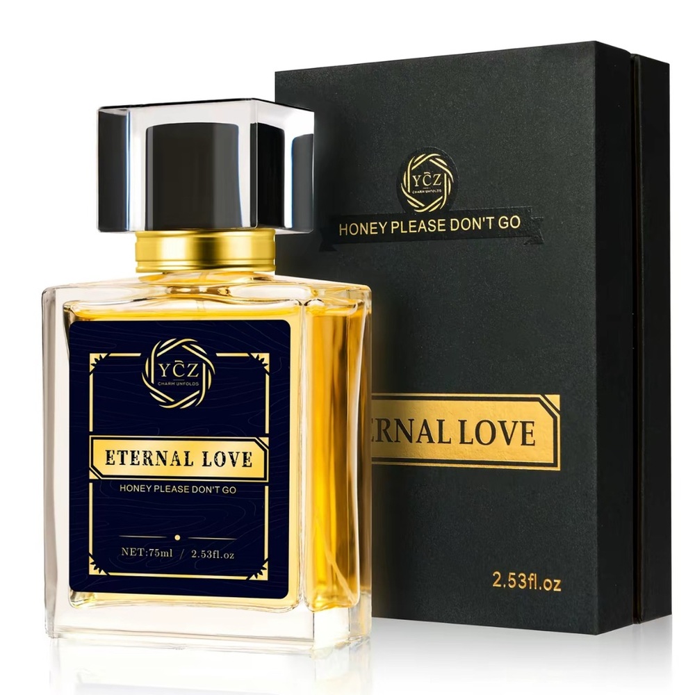 Eternal Love Perfume - Gold and Black